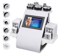 ZHNANDAMAI Machine de Perte de Poids, Lipocavitation Radiofrequence 6 en 1 à Radiofréquence 40 K, Appareil de Massage pour Le Visage et Le Corps, Soin de la Peau pour Salon de Beauté, Spa, Maison