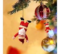 ZHNERY Décorations de Noël coquines Père Noël - Gadget de décoration de Noël amusant - Gadget pour décorations de Noël - Rétroviseur de voiture - Décoration de Noël à suspendre - Cadeau de Noël farce