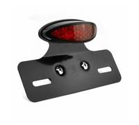 Zhoiustcv Feu arrière pour moto Ensemble De Feu Arrière Universel Pour Motos, Clignotant LED Intégré, Frein Arrière, Arrêt De Course