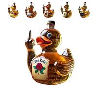 zhongbe Bouteille Amusante en Forme de Canard avec Doigt d'honneur, Carafe à Whisky créative en Forme de Canard, Carafe Amusante en Forme de Canard avec Doigt d'honneur, Carafe à Farce(C)