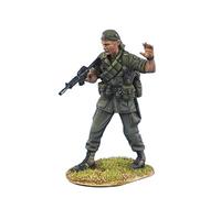 ZHONGFANG 1/35 Kits de Construction de modèles de Figurines en résine Guerre du Vietnam Sergent de la 25e Division d'infanterie américaine avec CAR-15 Jouets en kit Non assemblés et Non Peints