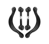 ZHONGJIA Svenubee Lot de 4 Bras de Suspension arrière supérieurs et inférieurs, compatibles avec F-usion, L-incoln, MKZ, Zephyr, M-azda 6 et Compatible with M-ilan (2006-2012)
