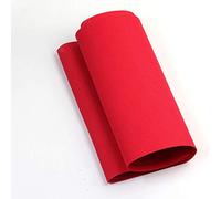 ZHONGJIUYUAN Toile Aida rouge pour broderie au point de croix, 150 x 90 cm