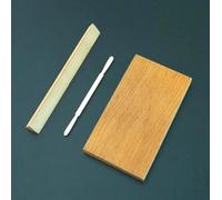 ZHONGJIUYUAN Wagashi Lot de 3 tampons à texture gaufrée pour la fabrication de gâteaux en trois dimensions