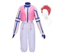 Zhongkaihua Akaza Costume de personnage d'anime pour cosplay, kimono, robe fantaisie pour adultes, Halloween, jeu de rôle