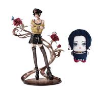 Zhongkaihua Animation Illustration Komatsu Nana Figurine Statue avec base en forme de tournesol Livré avec une poupée en peluche étoile de mer de 10 cm