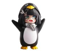 Zhongkaihua Anime Endministrator Figure pingouin modèle de dessin animé Mini statue en PVC Lappland/Texas The Endmin Action Figurine 8 cm Objets de collection Voiture Bureau Décorations Cadeaux