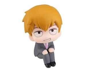 Zhongkaihua Anime Mob Psycho 100 Figurine Mob Kageyama Shigeo Look Up Figure Reigen Arataka Mini Statue en PVC Modèle Ornement de Bureau