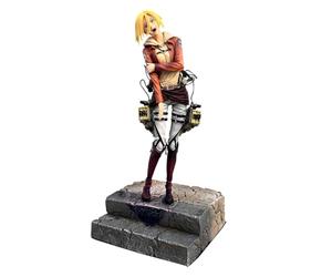 Zhongkaihua Annie Leonhart Figurine d'action Annie Leonhart 29 cm Pose debout Anime Girl en PVC Statue de collection pour la maison et le bureau pour adultes fans