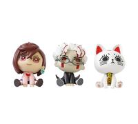 Zhongkaihua Ayase Momo Okarun Figurine Figurine d'Action d'Anime Mignonne 14 CM Modèle Statue PVC Anime Décoration Ornement Noël Maison Voiture Bureau Cadeau d'Anniversaire Pour Fans