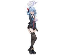 Zhongkaihua Blue Archive Figurine de collection d'anime Amau Ako - Statuette de fille d'anime debout - Décoration de bureau - Modèle en PVC - 24 cm