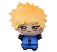 Zhongkaihua BLUE LOCK Peluche 11CM Kunigami Rensuke Anime peluche dessin animé coton PP mignon doux peluche peluche sac décoration pendentif cadeau de collection