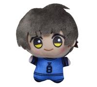 Zhongkaihua Blue Lock Peluche Anime Blue Lock Figure Soft Stuffed Pendentifs Figurine Blue Lock Merch Keychain Sac à dos Décorations