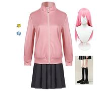 Zhongkaihua Bocchi the Rock Cosplay Anime Goto Hitori Costume de cosplay Tenue d'Halloween pour adulte