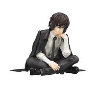 Zhongkaihua Bungo Chiens errants Anime Figure dazai osamu Figurine en PVC Statue dazai osamu Figure Ornement de Bureau dazai Position Assise Figurine série Objets de Collection