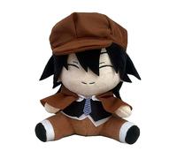 Zhongkaihua Bungo Stray Dogs Plush Figure Ranpo Edogawa Anime Plush Doll Super Cute and Soft Stuffed Plush Toy 20cm