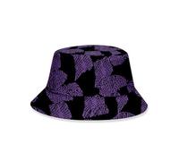 Zhongkaihua Chapeau bob Anime Shinobu/Tanjiro/Nezuko/Rengoku Casquette Kimetsu no Yaiba Merch Chapeau de pêcheur Anime Imprimé Chapeau de soleil d'été Voyage Plage Halloween Adulte