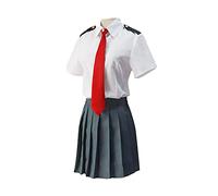 Zhongkaihua Costume de cosplay My Hero Academia pour fille - MHA Toga Himiko - JK Sailor Dress Shirts Uniforme Boku No Hero Academia Halloween Cosplay Costume avec cravate