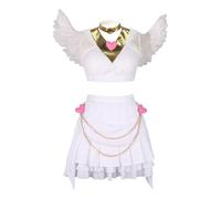 Zhongkaihua Costume de cosplay pour fille avec culotte et bas pour carnaval, Halloween, congrès de bande dessinée, fête à thème
