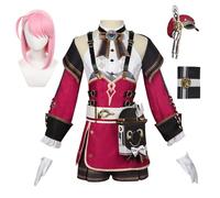 Zhongkaihua Costume de personnage de Charlotte pour cosplay, jeu de rôle, jeu de rôle, tenue d'Halloween Comic Con