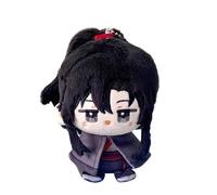 Zhongkaihua Coussin en peluche Wei Wu Xian de 12 cm avec pendentif en peluche Lan Wang Ji Anime Coussin rembourré PP coton sac de voiture porte-clés décoration pendentif pour les fans