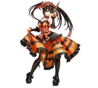 Zhongkaihua DATE A LIVE Figure Tokisaki Kurumi Anime Statue en PVC Décoration de Bureau Maison Bureau Figurine Décoration Figurine, 22 cm
