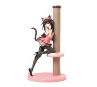 Zhongkaihua Date A Live Figure Tokisaki Kurumi Figurine Chat Girl 24,5 cm Figurine Anime Statue en PVC Décoration de bureau Décoration de Noël Cadeau pour les fans