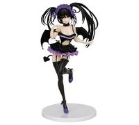 Zhongkaihua DATE A LIVE Tokisaki Kurumi Figure - 21 cm Violet Style Robe Figurine Anime en PVC Statue Décoration de bureau Maison Décoration de Noël Cadeau pour les fans