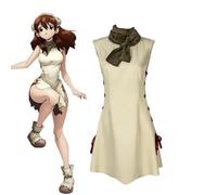 Zhongkaihua Dr Stone Costume de cosplay Ogawa Yuzuriha/Ishigami Senkuu pour Halloween, carnaval, fête