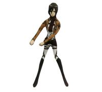 Zhongkaihua Eren Jaeger Figurine d'action en peluche, 30 cm, personnage d'action Eren Jaeger en coton PP, décoration créative de collection, cadeau pour la maison et les fêtes