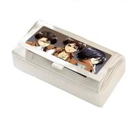 Zhongkaihua Eren Jaeger Trousse à crayons anime Levi Anime spacieuse et tendance, cadeau de rentrée scolaire pour étudiants, garçons et filles, Type 25, 22cm × 11cm × 10cm, Trousse à crayons