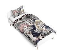 Zhongkaihua Fairy Tail Parure de lit pour enfant 2 pièces 135 x 200 cm Motif queue de fée
