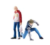 Zhongkaihua Figurine Anime One Punch Man Saitama Figurine Genos Action Figure Saitama Statue Anime Figurine Anime Figurine en PVC Décoration de table