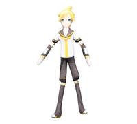 Zhongkaihua Figurine d'action en peluche Miku, Kagamine Rin Kagamine Len - Personnage articulé classique - Décoration créative pour fête à la maison