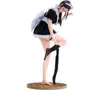 Zhongkaihua Figurine de soubrette hyper-réaliste de 27 cm - Illustration en tissu - Figurine de personnage en PVC à collectionner pour la maison et le bureau - Pour adultes