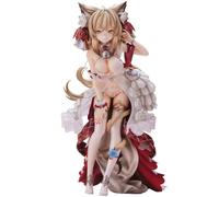 Zhongkaihua Figurine Lily-chan Lily-chan Action Figure 25 cm Anime Cat Girl Model PVC Statue de Noël Décoration de bureau