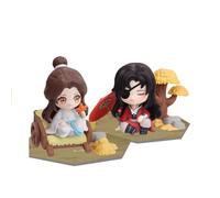 Zhongkaihua Figurine Tian Guan Ci Fu, Xie Lian Hua Cheng San Lang 8~9 cm Figurine Anime Modèle Statue Statue d'ordinateur Décoration de Bureau Cadeau de Noël d'anniversaire