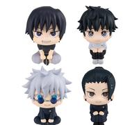 Zhongkaihua Figurines d'anime Geto Suguru/Gojo Satoru/Fushiguro Toji/Okkotsu Yuta Figurine 10 cm PVC 4 pièces Modèle Action Figure Anime Statue Décoration de bureau