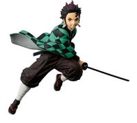 Zhongkaihua Figurines d'anime Kamado Tanjiro Figurine 15 cm en PVC Battle Modèle Statue Kamado Tanjiro Action Figure Collections Décorations de bureau Cadeaux