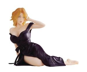 Zhongkaihua Figurines d'anime Matsumoto Rangiku Figurine Sitting Pajamas Modèle Statue Matsumoto Rangiku Action Figure Collections Décorations Cadeaux 11 cm PVC