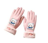Zhongkaihua Frieren : Beyond Journey's End Winter Thermique Frieren Anime Cartoon Gants en peluche coupe-vent pour vélo de plein air Ski Randonnée coupe-vent