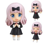 Zhongkaihua Fujiwara Chika Figurine Fujiwara Chika 10 cm - Accessoires interchangeables - Statue de Noël pour la maison, le bureau, la décoration d'anniversaire, cadeau pour les fans