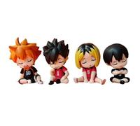 Zhongkaihua Haikyuu Ensemble de figurines - Statue modèle en PVC de 6 cm, mini collection d'ornements et décorations de bureau