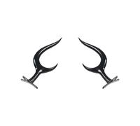 Zhongkaihua Hazbin Hôtel Alastor Accessoires de cosplay Lunettes / Cornes de diable Épingle à cheveux Hazbin Hôtel Cosplay Alastor Accessoires de déguisement Halloween Carnaval Fête