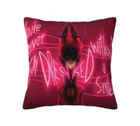 Zhongkaihua Hazbin Hôtel Taie d'Oreiller Anime - Impression Alastor/Angel Dust - 45 x 45 cm (Oreiller Non Inclus)