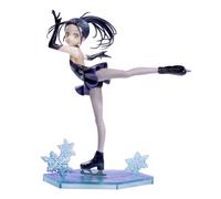 Zhongkaihua Hikaru Kamisaki Figurine de patinage artistique Hikaru Kamisaki 17 cm Ainme Girl à collectionner en PVC pour la maison, le bureau, la décoration de Noël