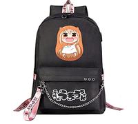 Zhongkaihua Himouto! Umaru-chan Sac à dos Anime Girl Doma Umaru Cosplay School Sacs à dos fournitures de dessin animé pour enfants garçons filles, Type 9, 45*32*15cm