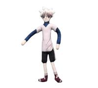 Zhongkaihua Hisoka Killua Zaoldyeck Gon Freecss Figurine douce de 28 cm peut être tordue avec cadre métallique intégré, cadeau amusant pour les fans