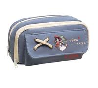 Zhongkaihua Hua Cheng/Xie Lian Trousse à crayons en toile de grande capacité élégante et mignonne avec imprimé anime pour étudiant papeterie et cadeaux, Type 6, 21x5.5x11cm, Trousse à crayons