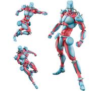 Zhongkaihua JJBA Crazy Diamond Figure Statue Articulations Anime Mobile Figurines d'action Ornements Collection Cadeaux Accessoires interchangeables Figurine Modèle